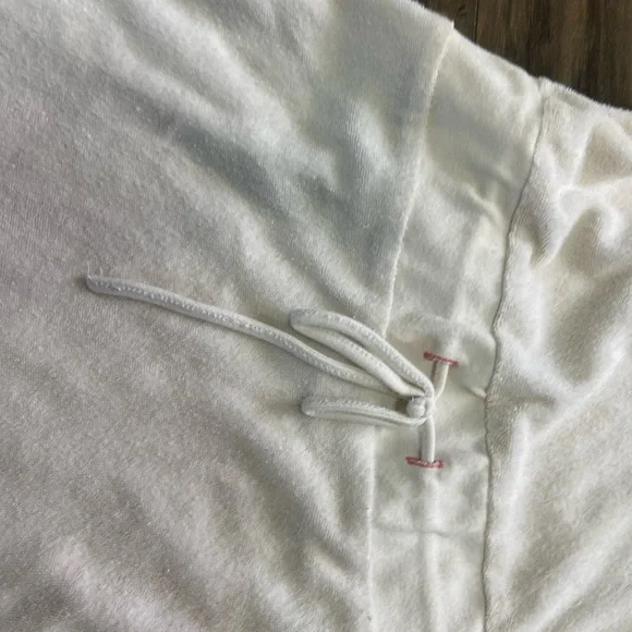 Y2K Sleeveless Hooded Dress in Soft White - Picture 2 of 5